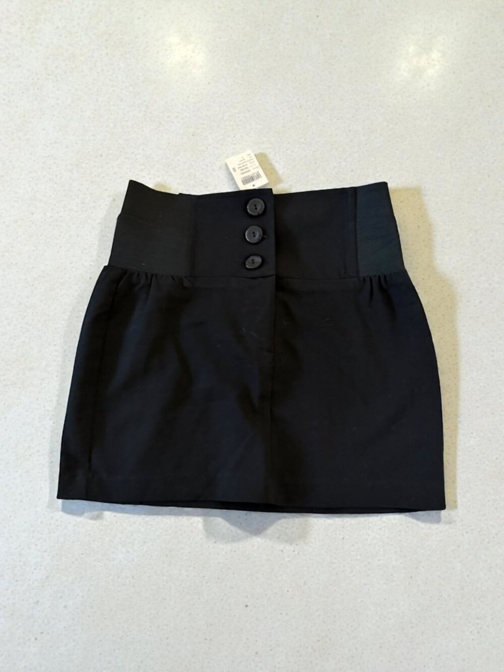 ARDEN B Vintage y2k HIgh Waist Elastic Stretch Waits Shorts Size 2 NEW NWT